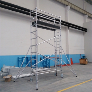 單寬直爬梯窄架