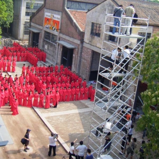 雙寬對角梯闊架