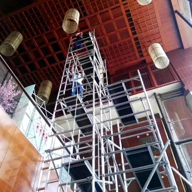 15米鋁合金腳手架 